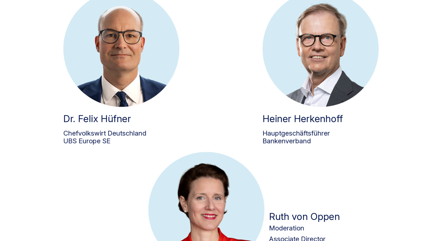 Gäste und Moderatorin