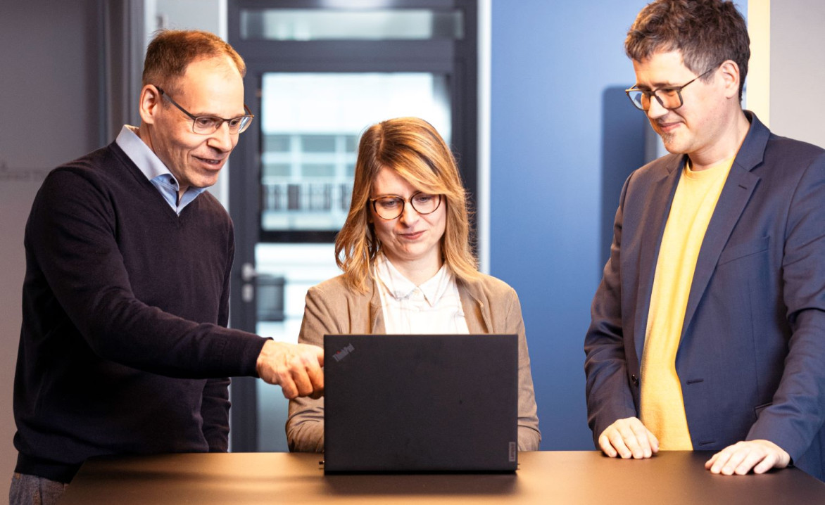 Besprechung im Bankenverband