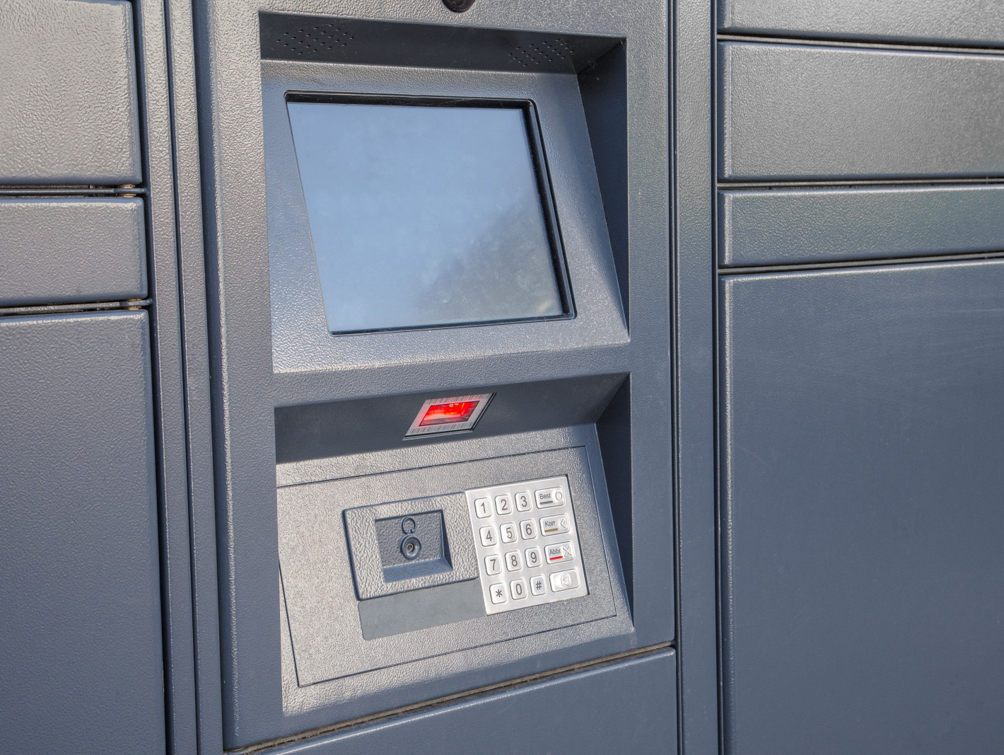 Gestörter Geldautomat