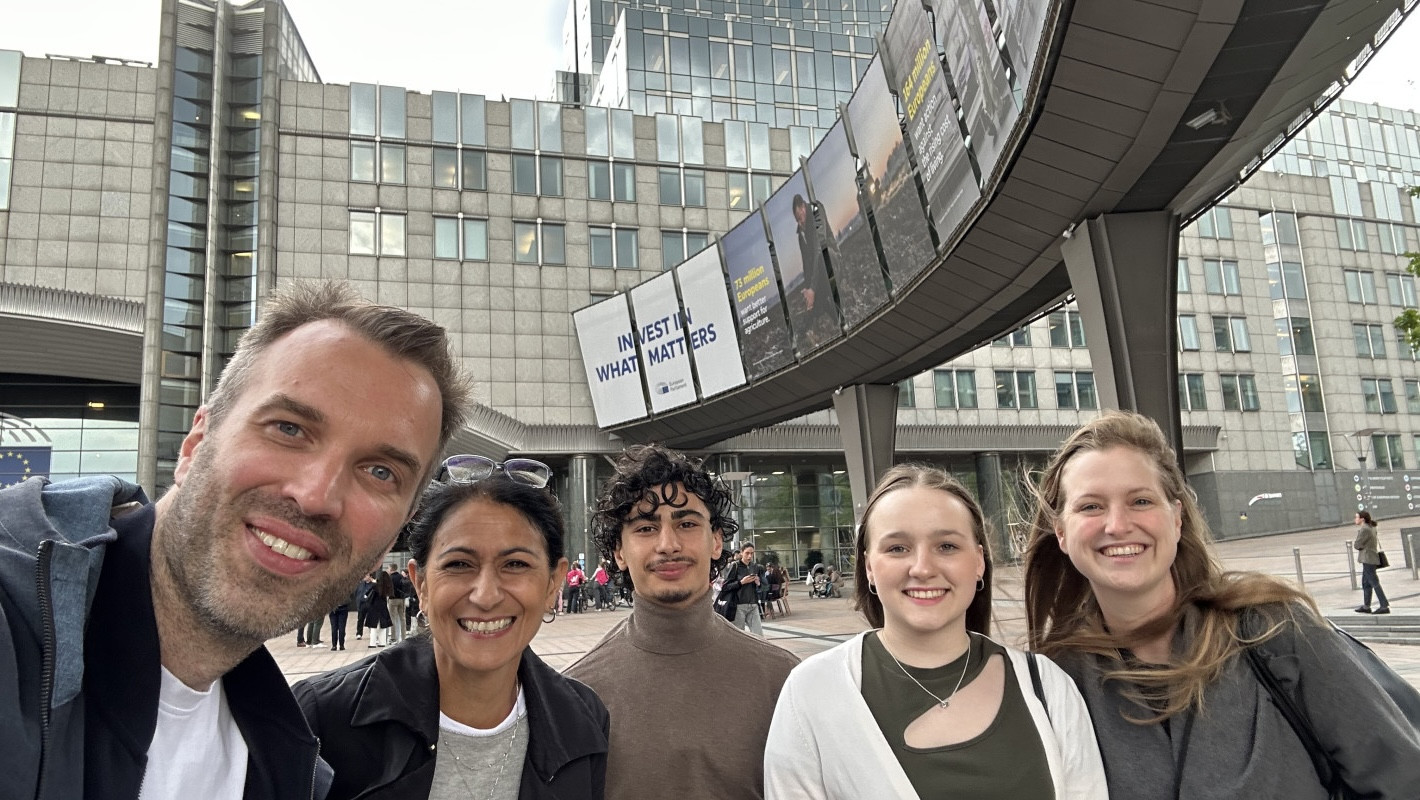 v.l.n.r. Roter, Sibel Balaban-Ströh